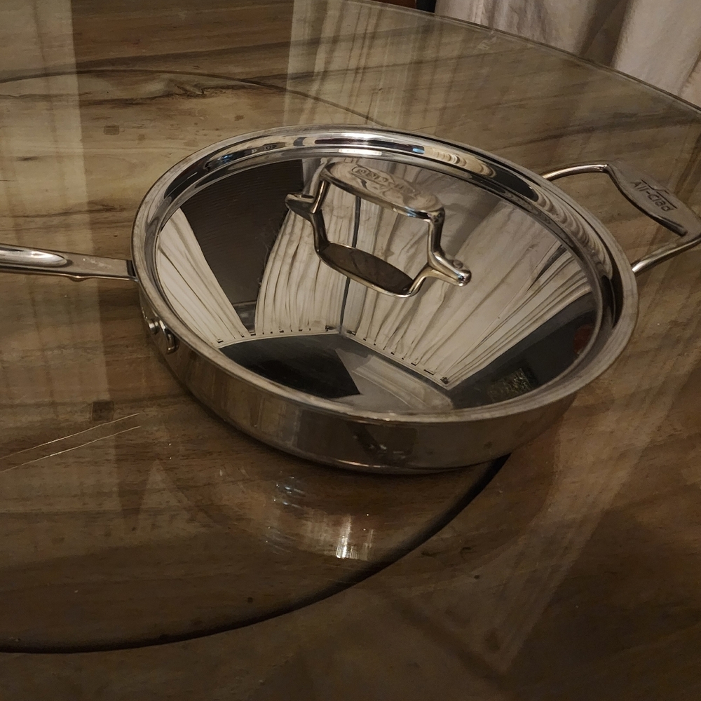 All Clad D5 Saute Pan With Lid